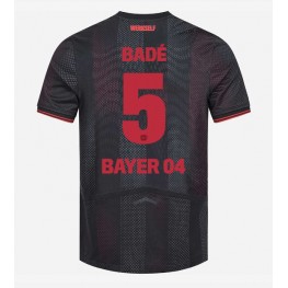 Bayer Leverkusen Loic Bade #5 Thuis tenue 2025-26 Korte Mouw